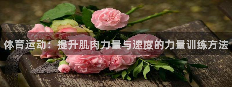 ug环球官网：体育运动：提升肌肉力量与速度的力量训练方法