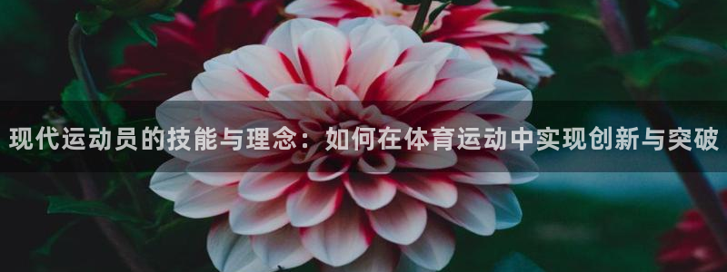 菲律宾ug环球官网：现代运动员的技能与理念：如何在体育运动中实现创新与突破